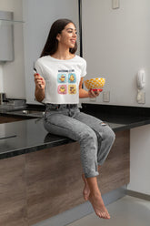 Crop Top with "Duck" Print
